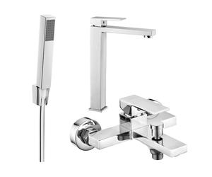 Mexen Uno R77 ensemble de baignoire, chromé - 71413R77-00 5771 5907709188778