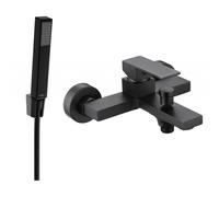 Mexen Uno R77 robinet de baignoire avec ensemble de douche, noir - 7143R77-70 5782 5907709188884