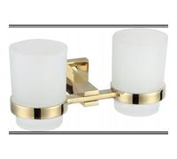 Mexen Vane double gobelet pour brosses à dents, doré - 7020952-50 945 5907709126800