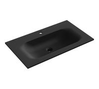 Mexen Vela lavabo encastré 81 x 46,5 cm, noir mat - 25238071 54599 5905315948861