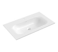 Mexen Vela lavabo encastré dans le plan de travail 81 x 46,5 cm, blanc brillant - 25238000 54553 5905315948403