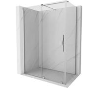 Mexen Velar cabine de douche coulissante 140 x 80 cm, transparent, chromé - 871-140-080-01-01 24103 5905315215925