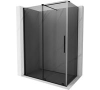 Mexen Velar cabine de douche coulissante 140 x 85 cm, graphite, noir - 871-140-085-41-70 48885 5905315296580