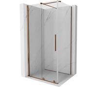 Mexen Velar cabine de douche coulissante 150 x 100 cm, transparente, or rose - 871-150-100-01-60 24336 5905315218254