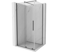 Mexen Velar cabine de douche coulissante 90 x 110 cm, transparente, gris canon brossé - 871-090-110-01-66 24456 5905315218940