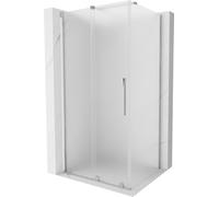 Mexen - Velar Cabine De Douche Extensible 100 X 75 Cm, Gel, Chrome