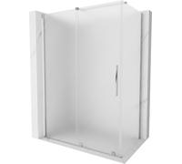 Mexen - Velar Cabine De Douche Extensible 130 X 70 Cm, Gel, Chrome