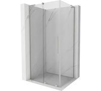 Mexen Velar L cabine de douche coulissante 100 x 70 cm, transparent, nickel brossé - 871-100-070-03-97 43515 5905315305930