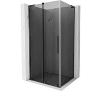 Mexen Velar L cabine de douche coulissante 110 x 90 cm, graphite, gris arme brossé - 871-110-090-43-66 45314 5905315311498