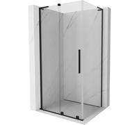 Mexen Velar L cabine de douche coulissante 90 x 120 cm, transparent, noir - 871-090-120-03-70 43419 5905315305282