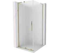 Mexen - Velar L Cabine De Douche Extensible 110 X 110 Cm, Gel, Or