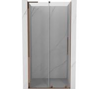Mexen Velar L Paroi de douche coulissante 120 cm Transparent Or rose