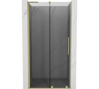 Mexen Velar L porte de douche coulissante 110 cm, graphite, or brossé - 871-110-003-41-55 41953 5905315301512