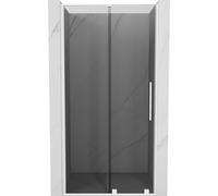 Mexen Velar L porte de douche coulissante 120 cm, graphite, blanc - 871-120-003-41-20 41940 5905315301444