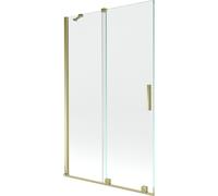Mexen Velar pare-douche à double battant coulissant 110 x 150 cm, transparent, doré - 896-110-000-01-50 24418 5905315220974