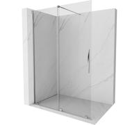 Mexen Velar paroi de douche coulissante Walk-in 150 x 200 cm, transparent 8 mm, chrome - 871-150-000-03-01 23931 5905315214218