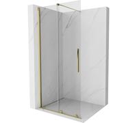 Mexen Velar paroi de douche coulissante Walk-in 90 x 200 cm, transparente 8 mm, dorée - 871-090-000-03-50 23949 5905315214393