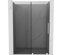 Mexen Velar porte de douche coulissante 130 cm, graphite, blanc - 871-130-000-41-20 40026 5905315282217
