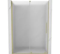Mexen Velar porte de douche coulissante 150 cm, givrée, dorée brossée - 871-150-000-31-55 39332 5905315281593