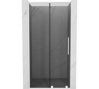 Mexen Velar portes de douche coulissantes 110 cm, graphite, blanc - 871-110-000-41-20 40024 5905315282194
