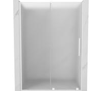 Mexen Velar portes de douche coulissantes 150 cm, givré, blanc - 871-150-000-31-20 39033 5905315281432
