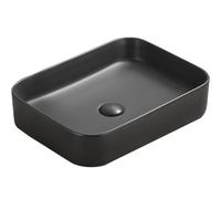 Mexen Vena lavabo à poser 50 x 37 cm, noir mat - 22195085 16004 5907709158207