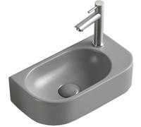 Mexen Viera lavabo sur plan gauche 40 x 21 cm, gris clair mat - 21274061L 15995 5907709157262