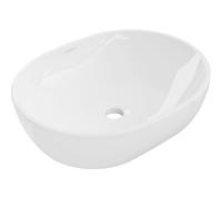 Mexen Viki lavabo sur plan 48 x 35 cm, blanc - 21054800 1189 5903163387979