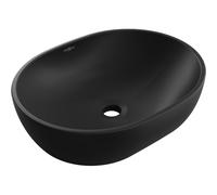 Mexen Viki lavabo sur plan 48 x 35 cm, noir mat - 21054885 21895 5907709156456