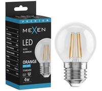 Mexen Vintis Ampoule LED filament E27, G45, 4W, 55 lm, orange - L156-E27-04XX-48 97618 5905315980663