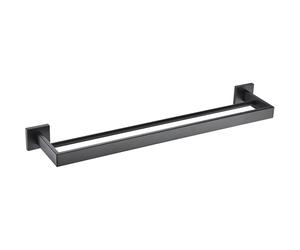 Mexen Vox double porte-serviettes, noir - 707025-70 5048 5907709172142