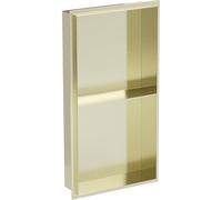 Mexen X-Wall-NR étagère encastrée sans collerette avec tablette 60 x 30 cm, or brossé - 1951603010S 14924 5907709146808