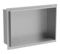 Mexen X-Wall-NR étagère encastrée sans rebord 30 x 20 cm, inox - 1911302010 14894 5907709146235