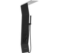 Mexen Yap panneau de douche, noir/chrome - 7612-02-77 34748 5905315067456