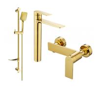 Mexen Zero DF62 Ensemble de douche, doré - 71114DF62-50 5877 5907709199620