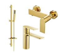 Mexen Zero DQ02 ensemble de douche, doré - 71104DQ02-50 5867 5907709199248