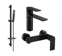 Mexen Zero DQ02 ensemble de douche, noir - 71104DQ02-70 5806 5907709199255