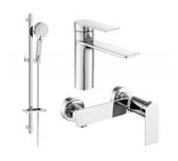 Mexen Zero DQ40 ensemble de douche, chrome - 71104DQ40-00 5807 5907709199262