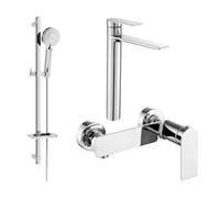 Mexen Zero DQ40 ensemble de douche, chrome - 71114DQ40-00 5839 5907709199705