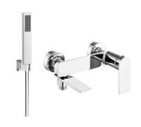 Mexen Zero R02 robinet de baignoire avec ensemble de douche, chromé - 7113R02-00 5853 5907709199897