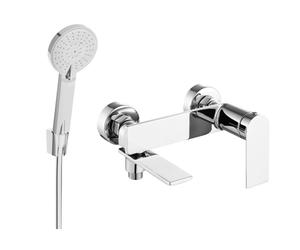 Mexen Zero R40 batterie de baignoire avec ensemble de douche, chrome - 7113R40-00 5855 5907709199927