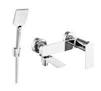 Mexen Zero R62 robinet de baignoire avec ensemble de douche, chromé - 7113R62-00 5857 5907709199958