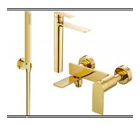 Mexen Zero R70 ensemble de bain, doré - 71113R70-50 5884 5907709199873