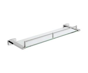 Mexen Zoja étagère en verre suspendue, chrome - 7019137-00 6687 5907709171077