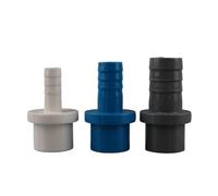 MEXEWORD Connecteur de Tuyau en PVC for Pompe à Eau, Adaptateur de Tube for Aquarium, pièces d'irrigation de Jardin, diamètre extérieur 20 mm à 8 mm, 10 mm, 12 mm, 16 mm, 5 pièces(20-12mm(Gray))