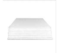 MEXEWORD Filtre d'aquarium épais 50x50x1cm, Filtre biochimique Super épais, éponge en Coton for Aquarium, écumoire en Mousse de Coton Bio, raccords de Filtre for Aquarium(50x50x1cm)