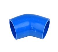MEXEWORD Raccord de Tuyau en PVC Bleu 20 à 63 mm, coude Droit en T, Embout for Tuyau d'arrosage de Jardin, raccords for Aquarium, coude 90° à 45°(45 Degree Elbow Inner Dia 63mm)