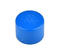 MEXEWORD Raccord de Tuyau en PVC Bleu 20 à 63 mm, coude Droit en T, Embout for Tuyau d'arrosage de Jardin, raccords for Aquarium, coude 90° à 45°(End Cap Inner Dia 32mm)