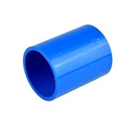 MEXEWORD Raccord de Tuyau en PVC Bleu 20 à 63 mm, coude Droit en T, Embout for Tuyau d'arrosage de Jardin, raccords for Aquarium, coude 90° à 45°(Straight Inner Dia 20mm)