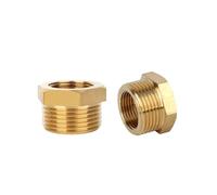 MEXEWORD Raccord de Tuyau réducteur en Laiton à Filetage Femelle-mâle M14 M18 M20 M22 M27 M30 1/8" 1/4" 3/8" 1/2" 3/4" BSP mâle à Femelle(F BSP1l4-M M22x1.5)